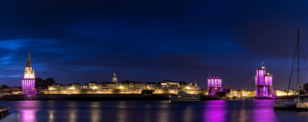 La Rochelle illuminée pour Octobre Rose